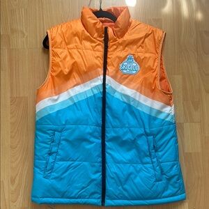 Orange and Blue Ski Jellycat Club Vest RARE!